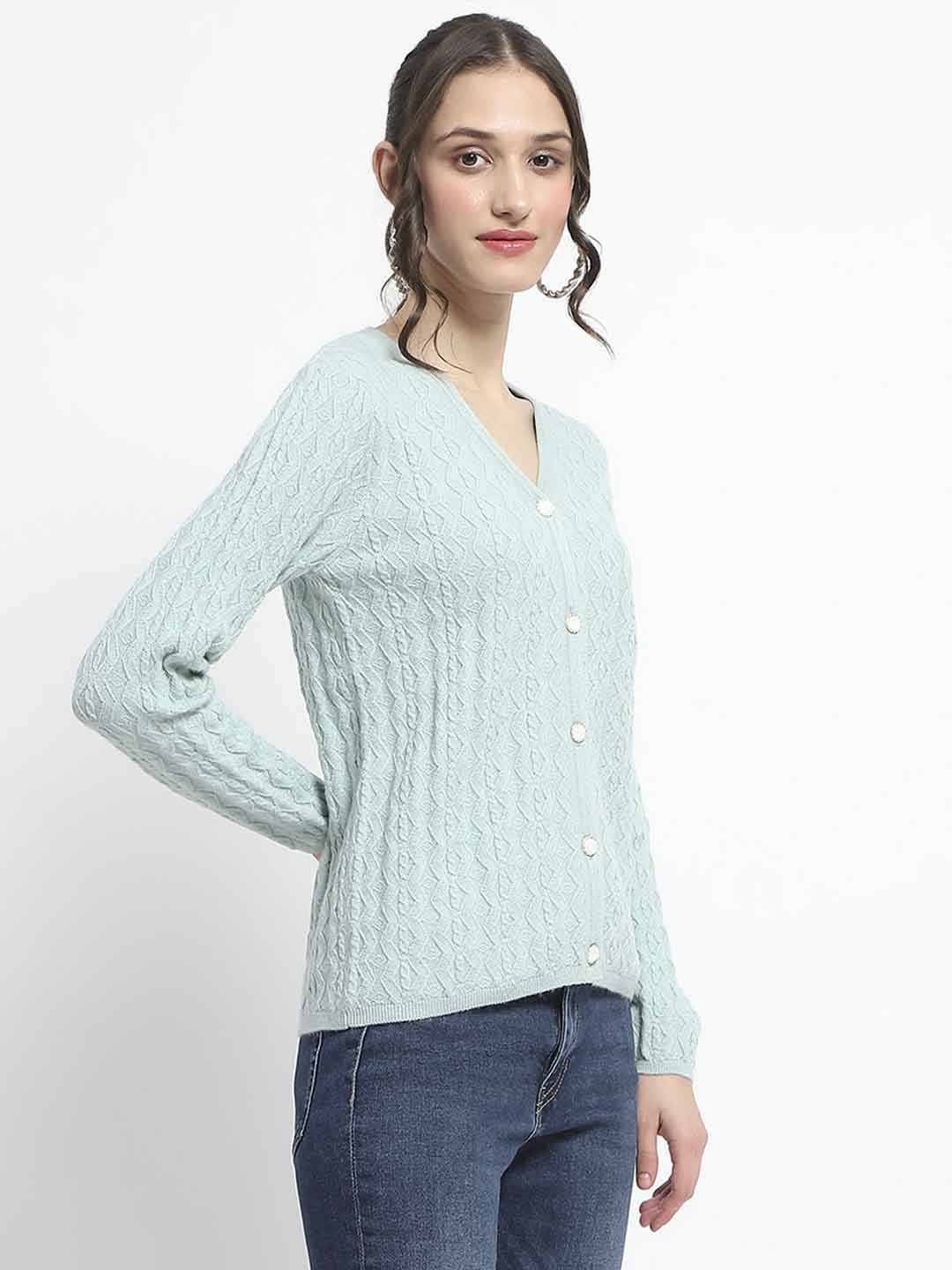 Madame Ladies Western Cardigan M4W70027 042 Mint