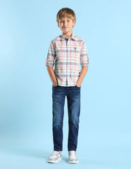 U.S.POLO KIDS BOYS SHIRT H/S UKSHT1460