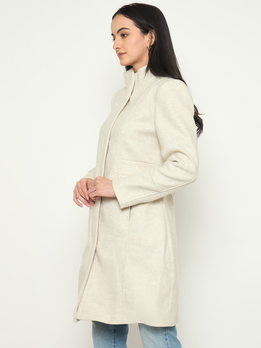 Madame Ladies Western Long Coat M5W20135 001 Beige