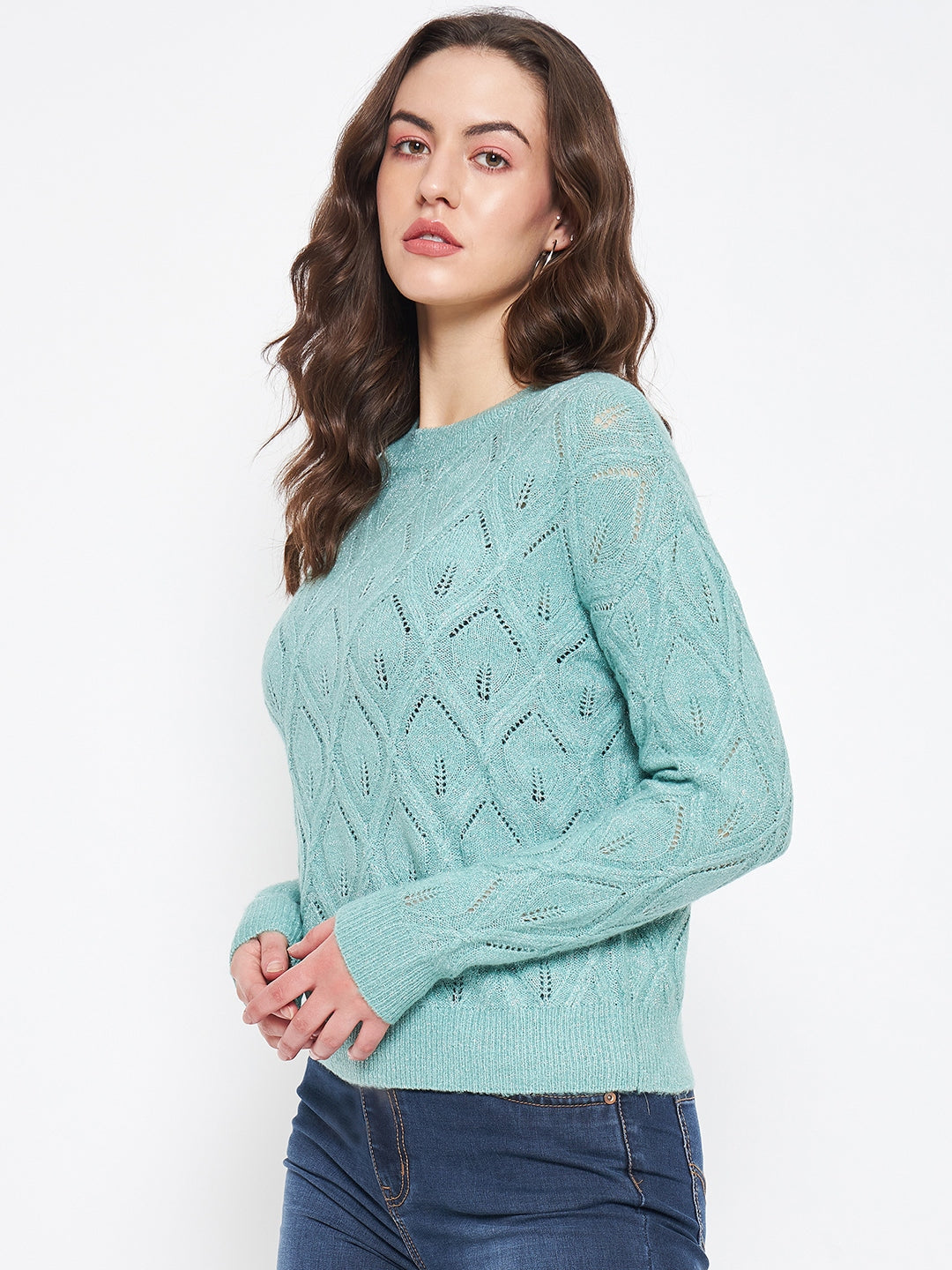 Madame Sea Green Sweater