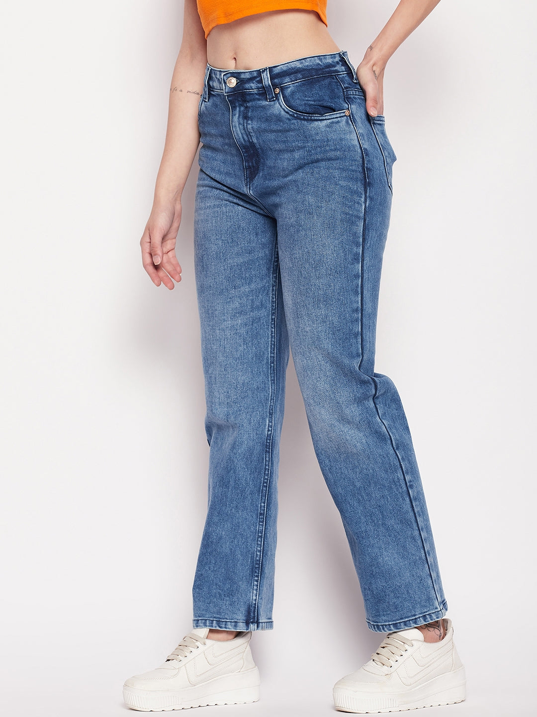 Madame Ladies Western Jeans M3S24102 026 Navy