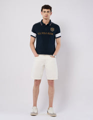 U.S.Polo Mens T-Shirt F/S Ustsh3128 Navy