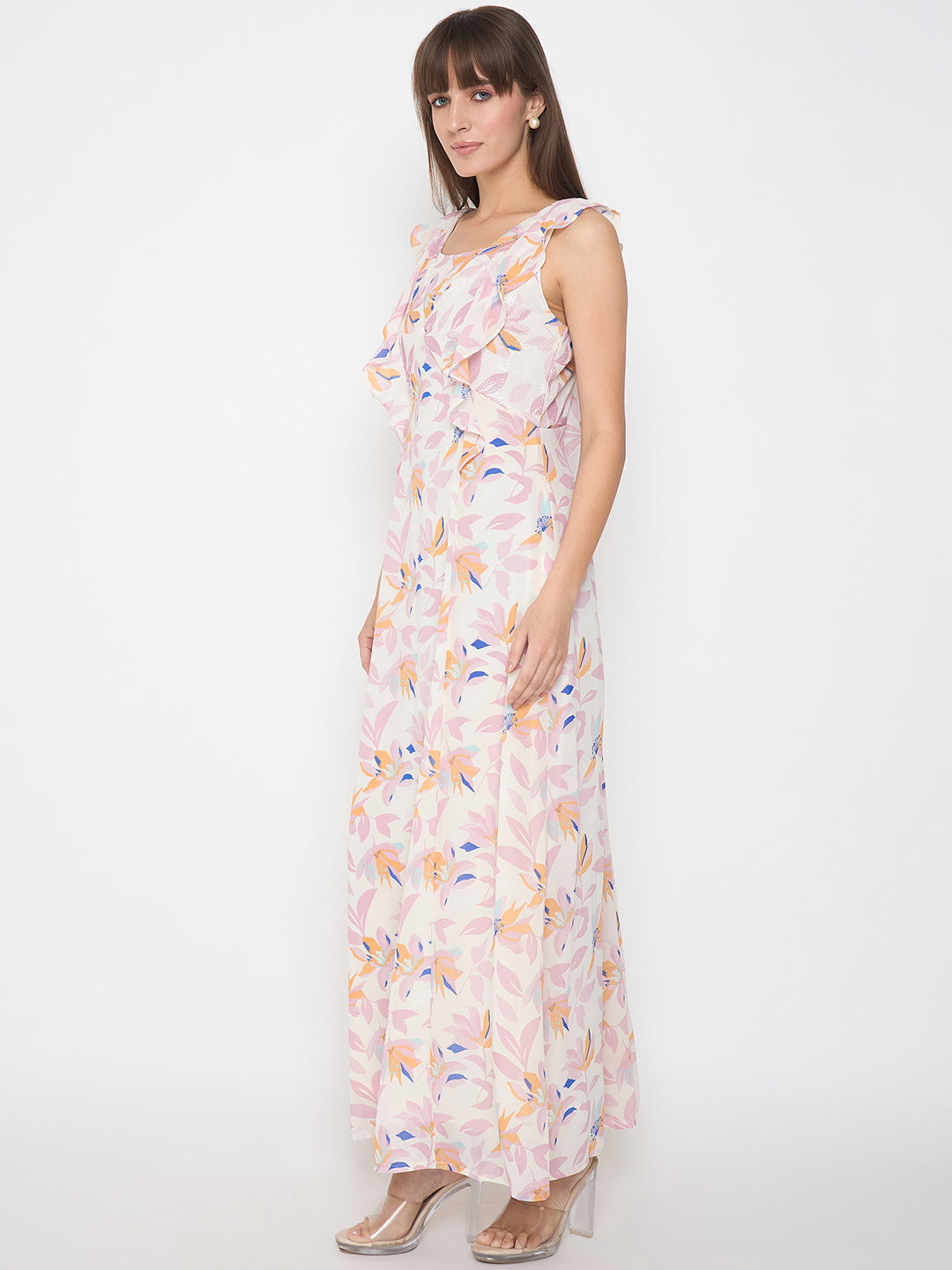 Madame Ladies Western Midi M4S13707A 1 Off White