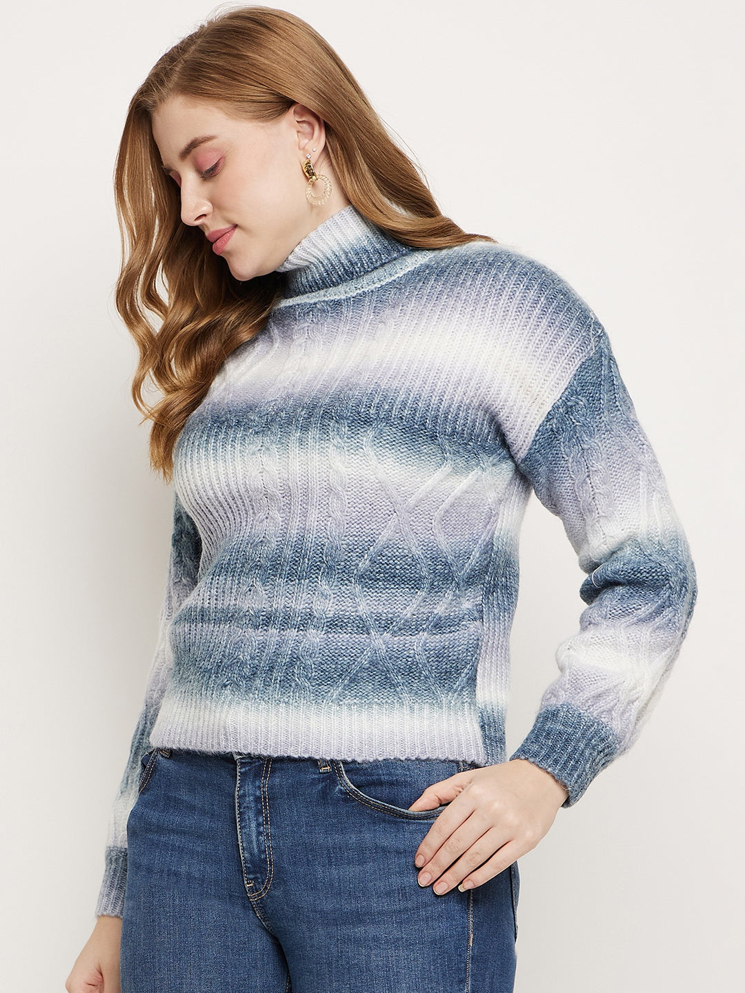 Madame Off-White Jacquared Sweater