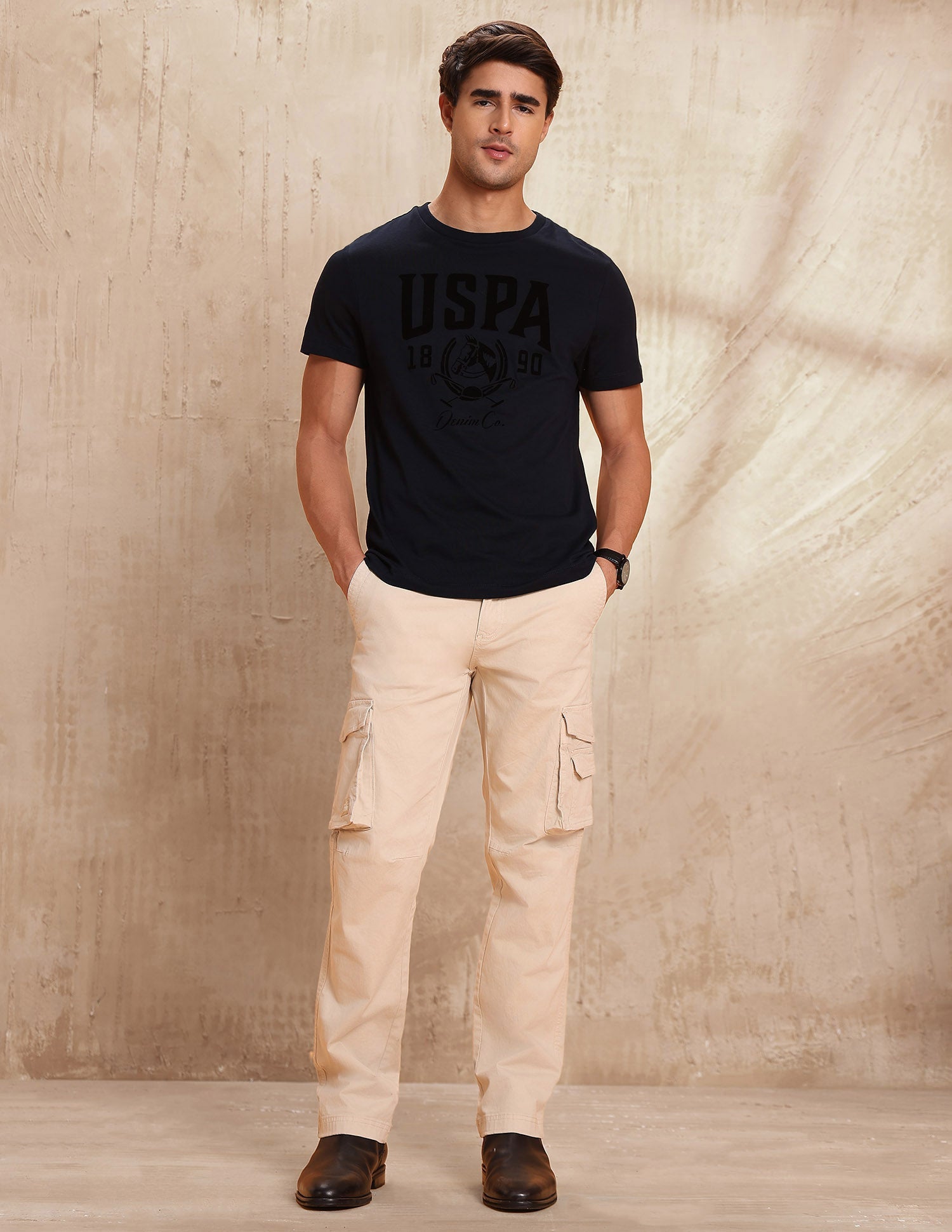 U.S.Polo Mens T-Shirt H/S Udtsh3759 Udtsh3759