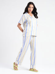 M-Secret Ladies Western Night Suit H/S S5S30166 044 Yellow