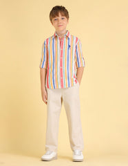 U.S.POLO KIDS BOYS SHIRT H/S UKSHT1463