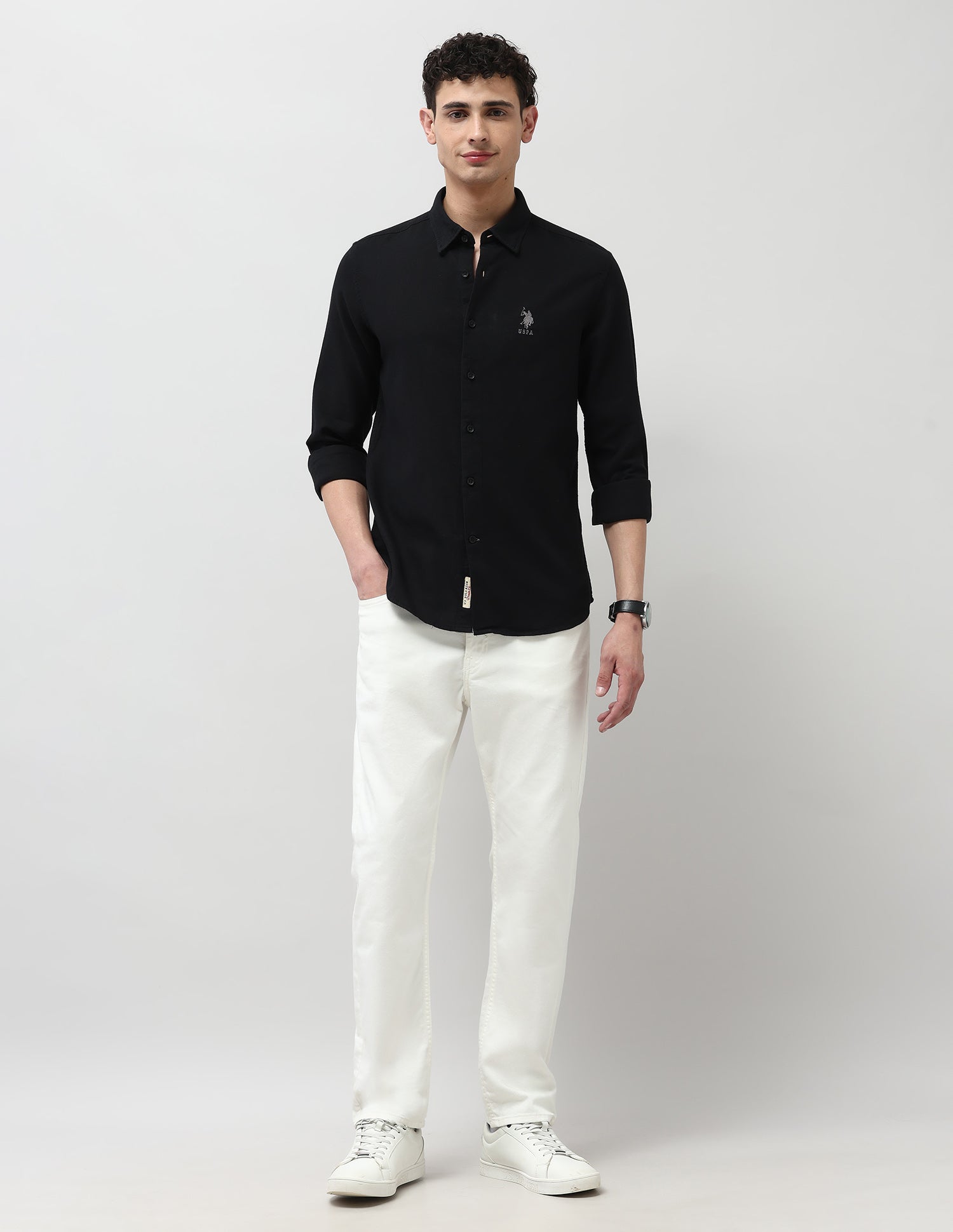 U.S.Polo Mens Casual Shirt F/S Udsht1932 Udsht1932