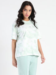 Madame Ladies Western Top H/S M5S11247 036 Sea Green