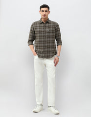 U.S.Polo Mens Casual Shirt F/S Udsht1974 Olive