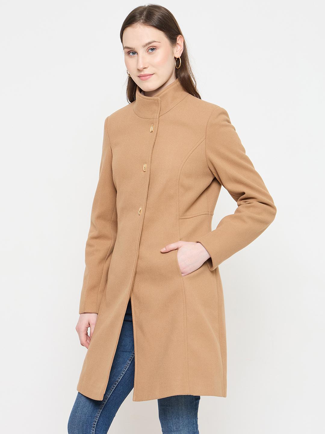 Madame Ladies Western Long Coat M5W20152 001 Beige