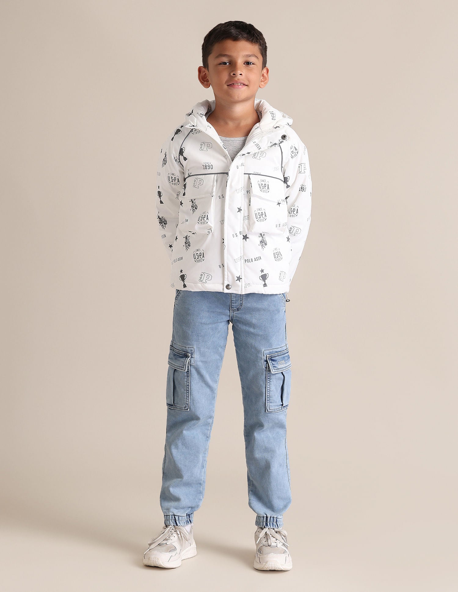 U.S.POLO KIDS BOYS JACKET UKJCK0262