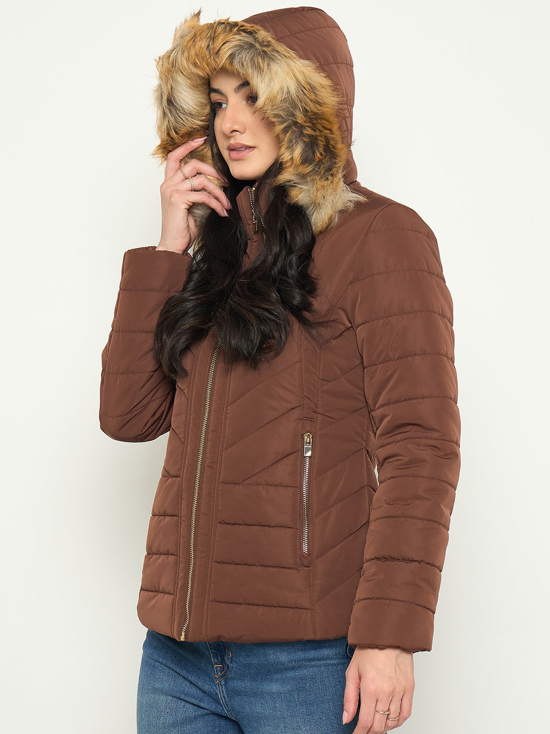 Madame Ladies Western Jacket M5W19038 004 Brown