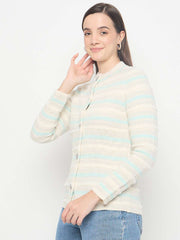 Madame Ladies Western Cardigan M4W70022 1 Off White