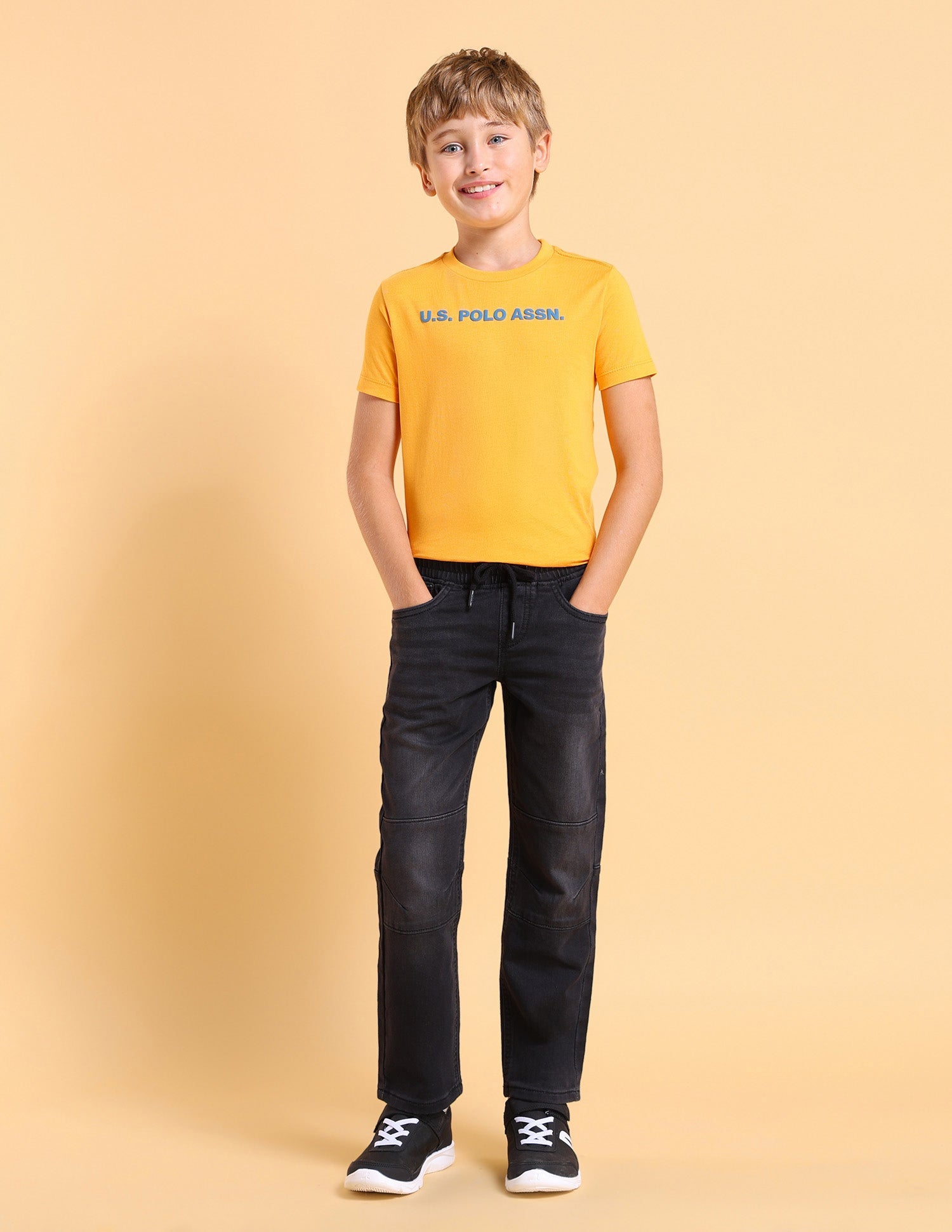 U.S.POLO KIDS BOYS JEANS UKJEN566