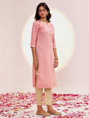 Jaipur Kurti Ladies Western Kurti 2Pcs Set 1C24Kpntr006 Peach