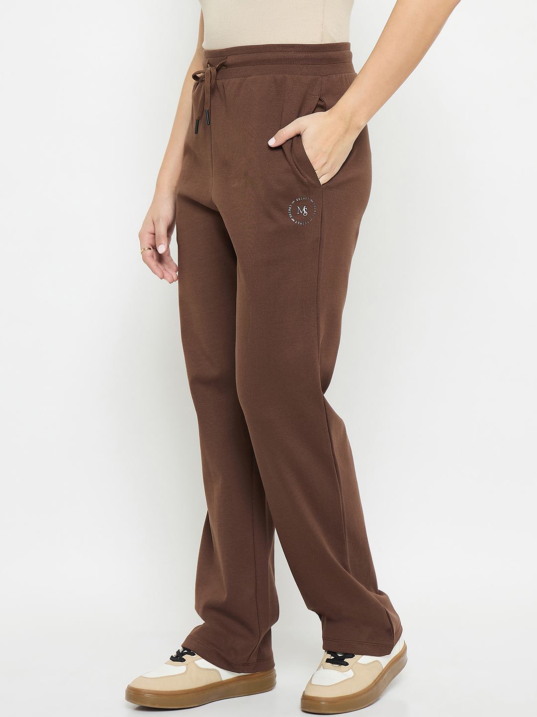 Madame Ladies Western Woolen Pajama S5W29119 004 Brown
