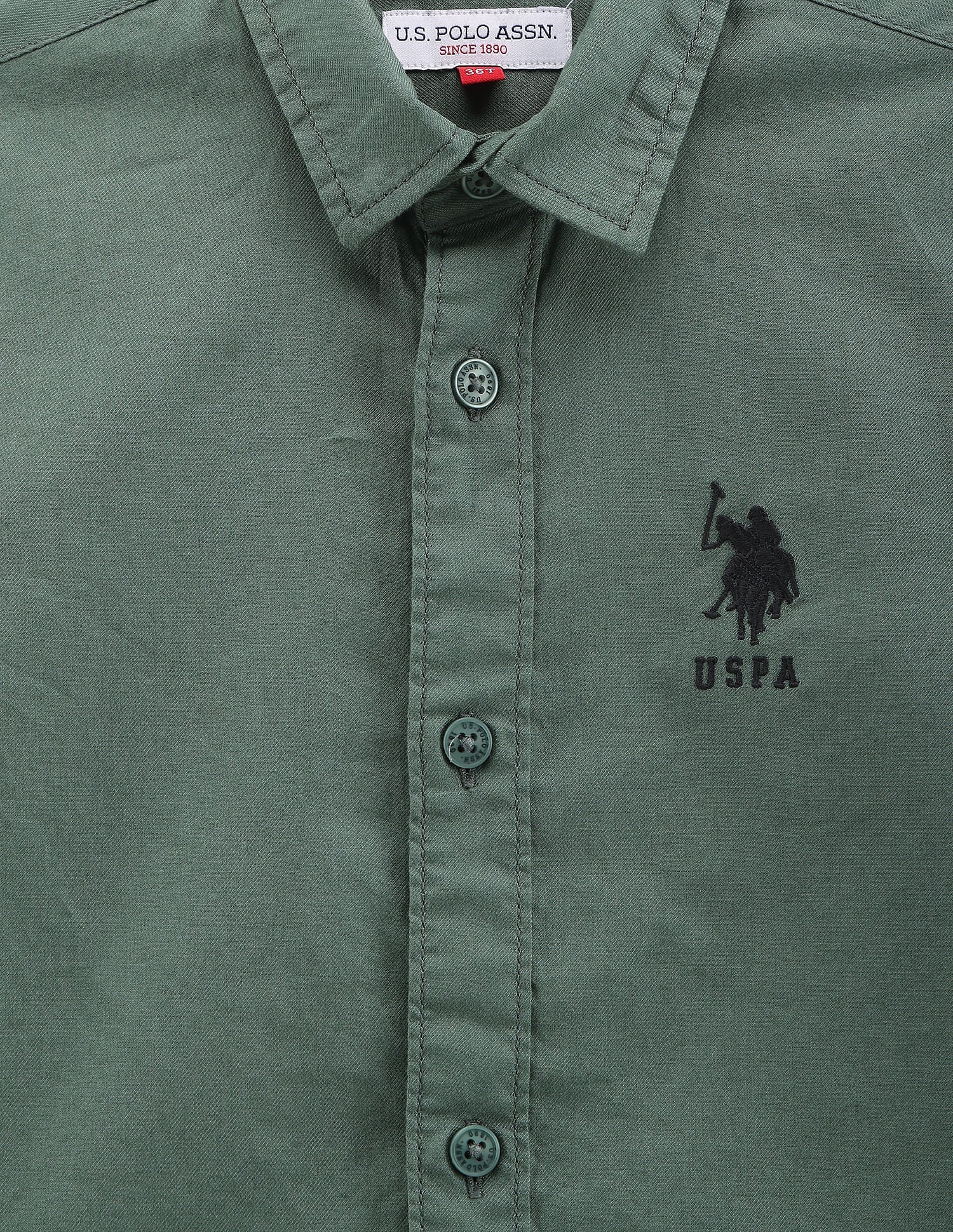U.S.POLO KIDS BOYS SHIRT F/S UKSHT0667