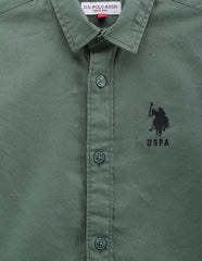 U.S.POLO KIDS BOYS SHIRT F/S UKSHT0667