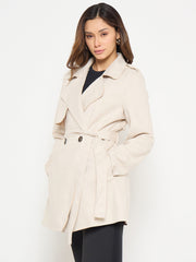 Madame Ladies Western Short Coat M5W20574 1 Off White