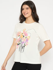 Madame Ladies Western Top H/S M4S11274 040 White