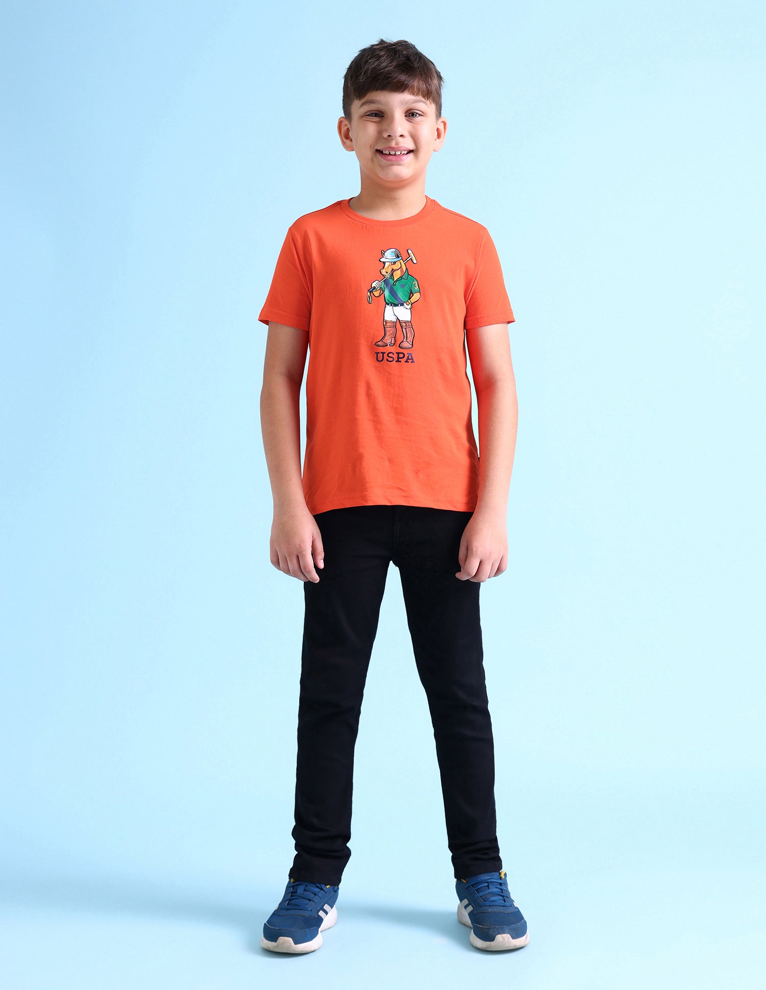 U.S.POLO KIDS BOYS T-SHIRT F/S UKTSH0625