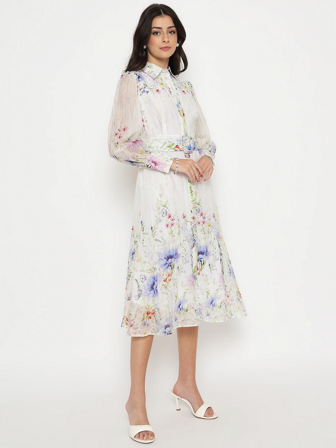 Madame Ladies Western Midi M5S13701 040 White