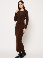 Madame Ladies Western W Cord Set M5W17842 004 Brown