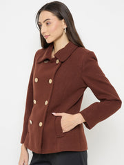 Madame Ladies Western Short Coat M5W20526 004 Brown
