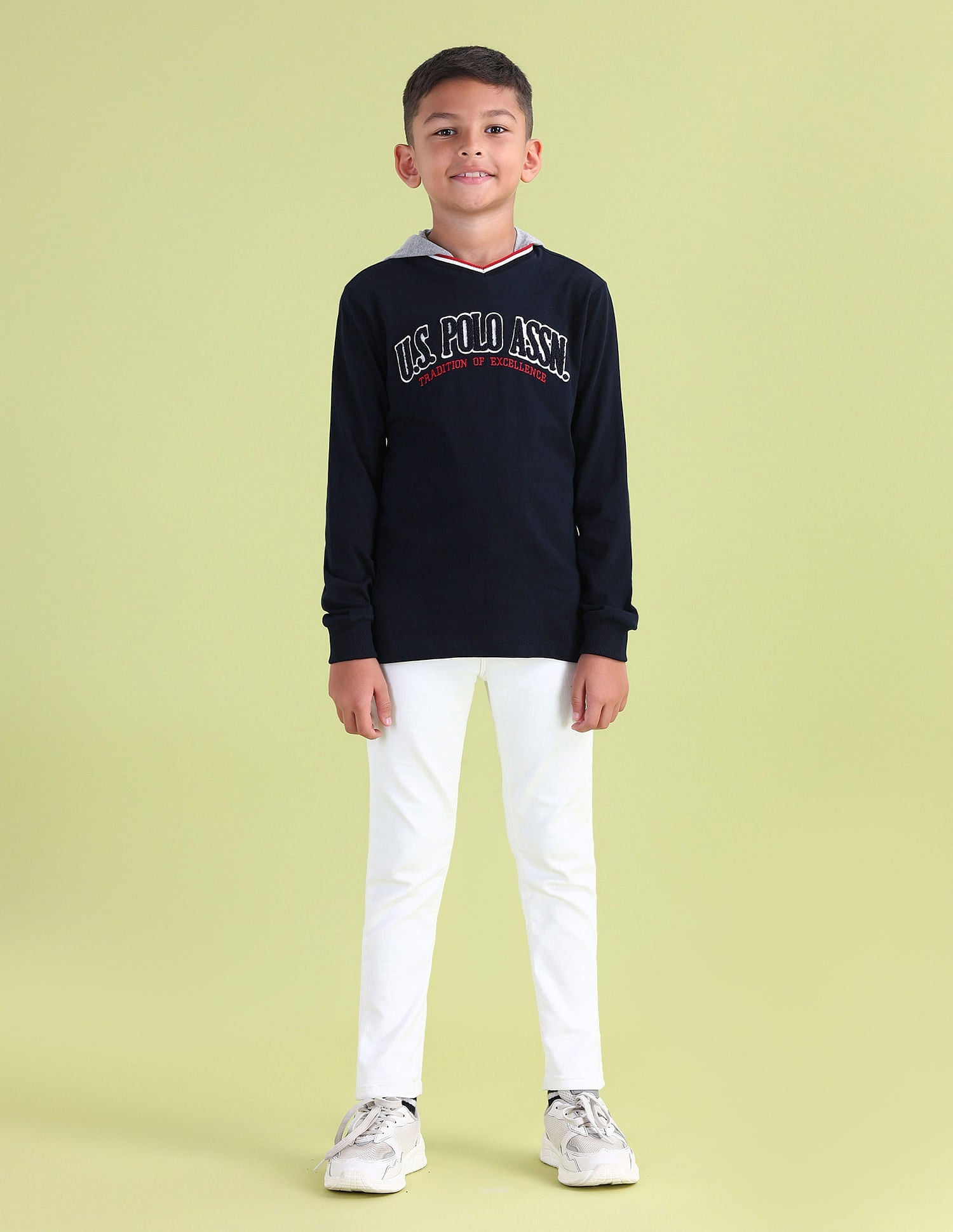 U.S.POLO KIDS BOYS T-SHIRT F/S UKTSH1332