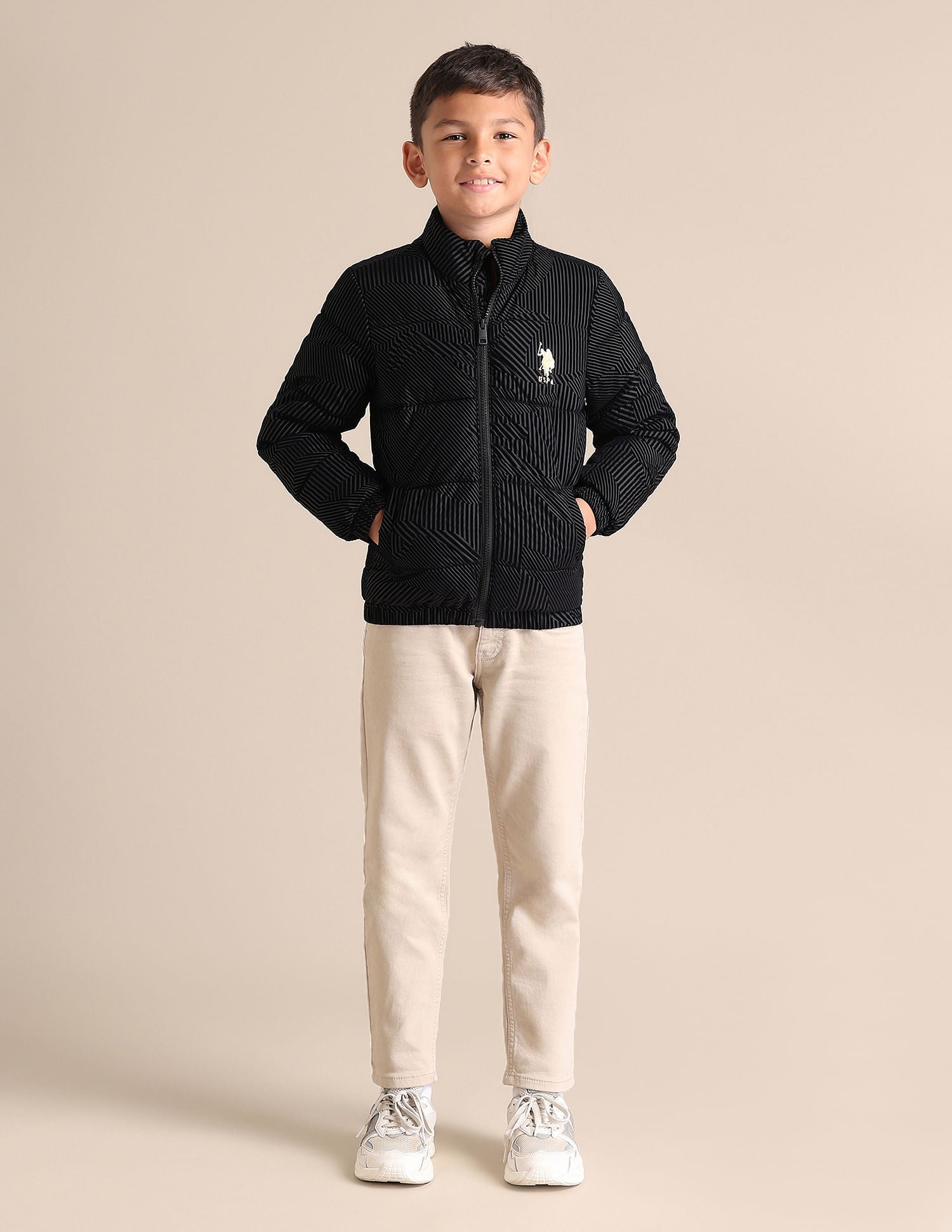 U.S.POLO KIDS BOYS JACKET UKJCK0268