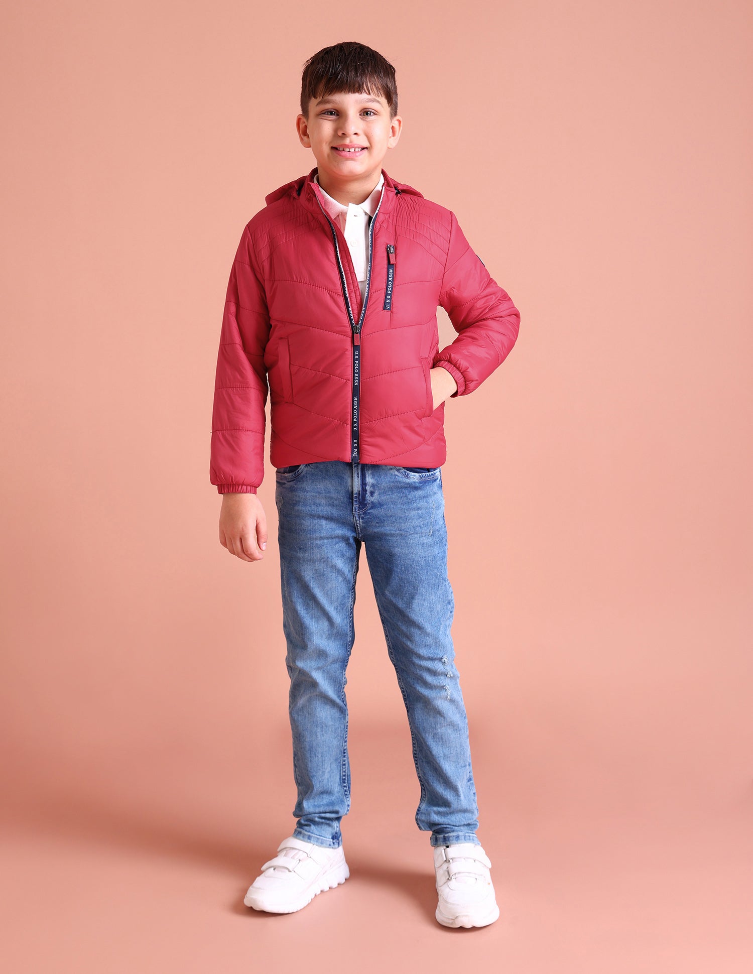 U.S.POLO KIDS BOYS JACKET UKJCK0084