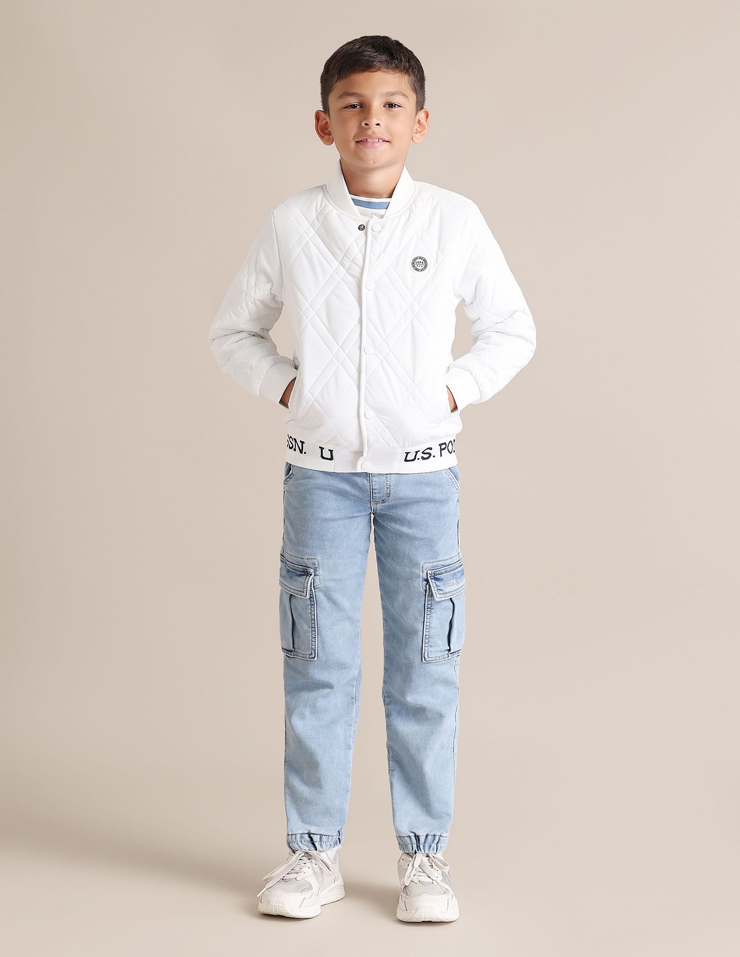 U.S.POLO KIDS BOYS JACKET UKJCK0242