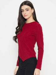 Madame Ladies Western Top F/S M4W15036 033 Red