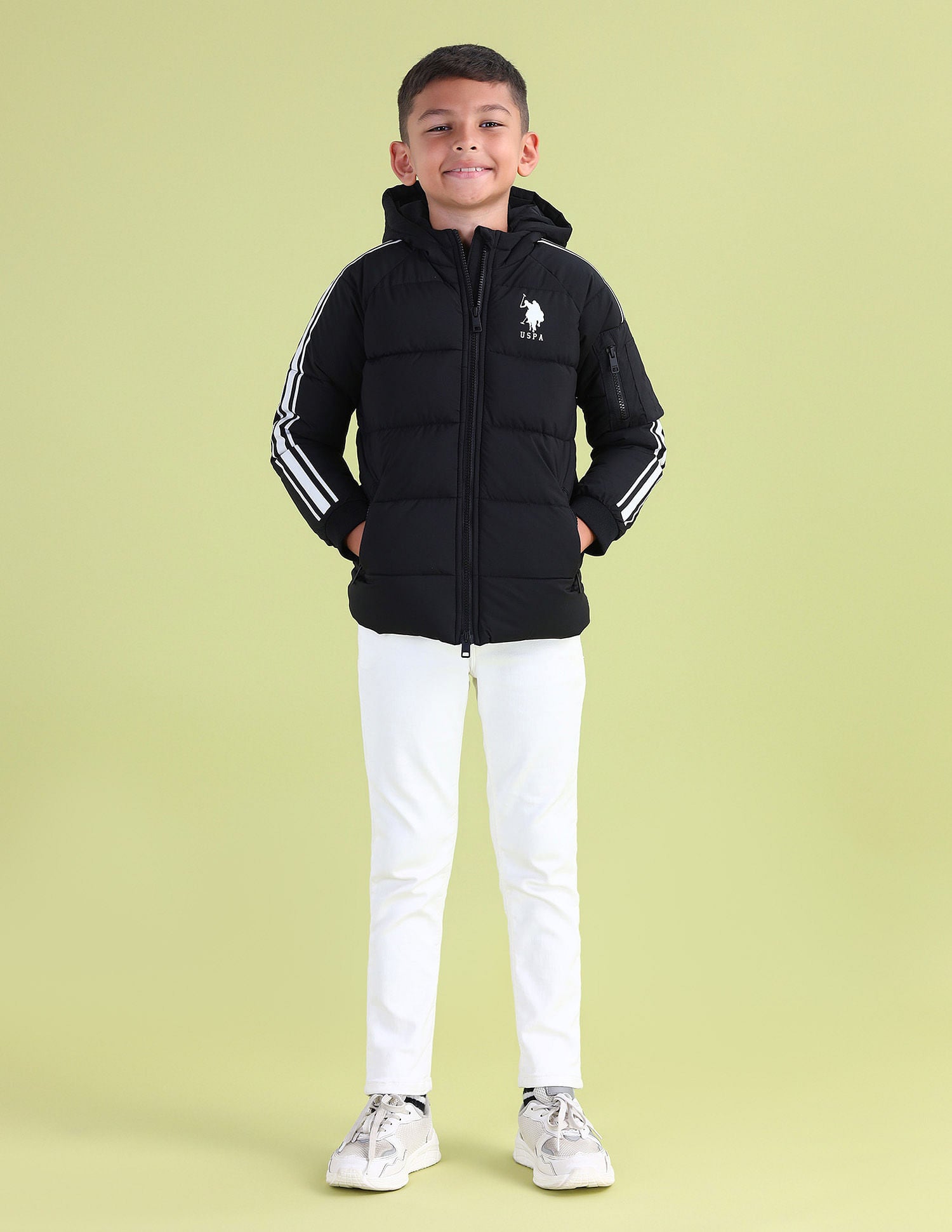 U.S.POLO KIDS BOYS JACKET UKJCK0223