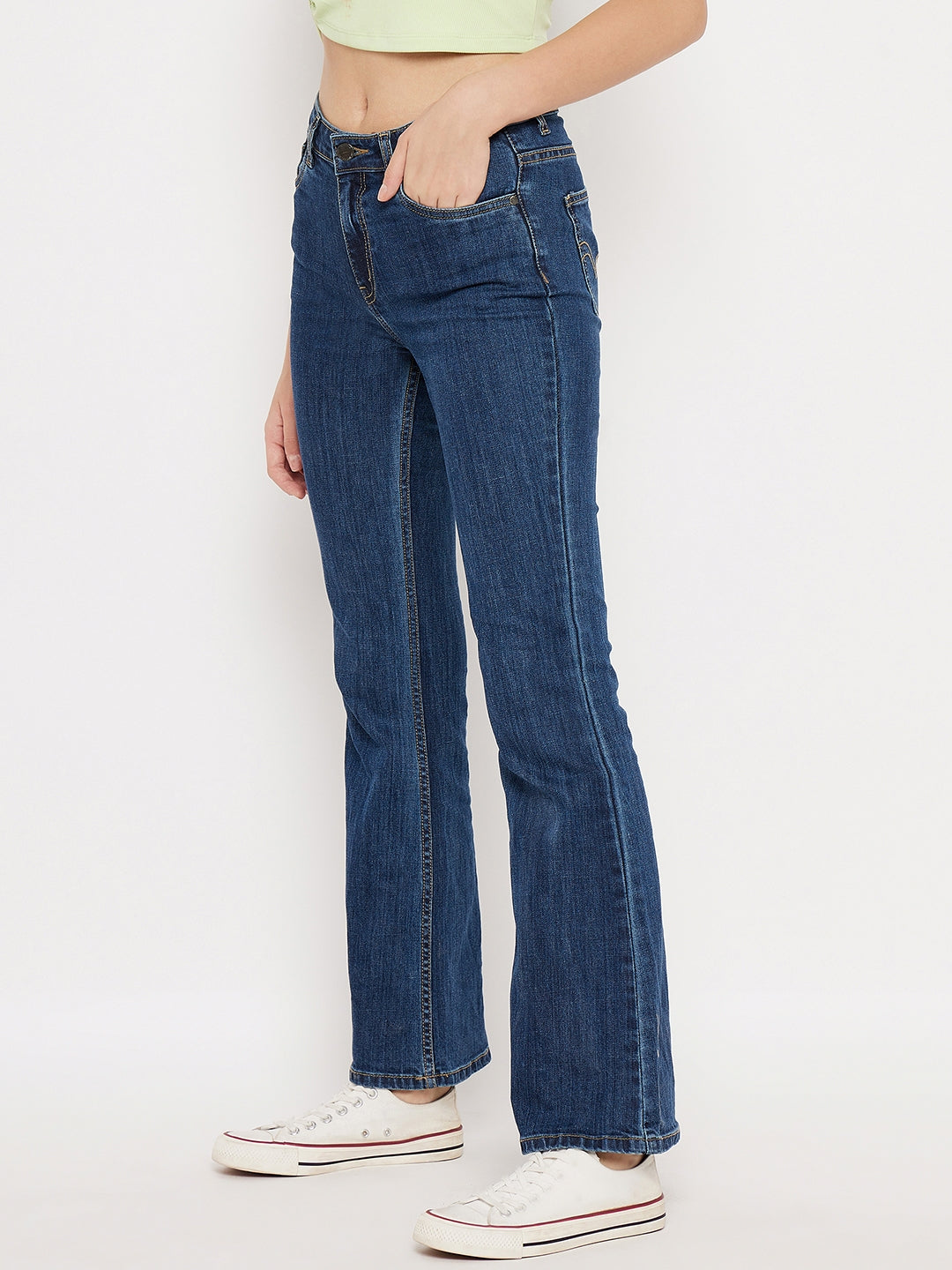 Madame Ladies Western Jeans M3S24276 386 Dark Blue