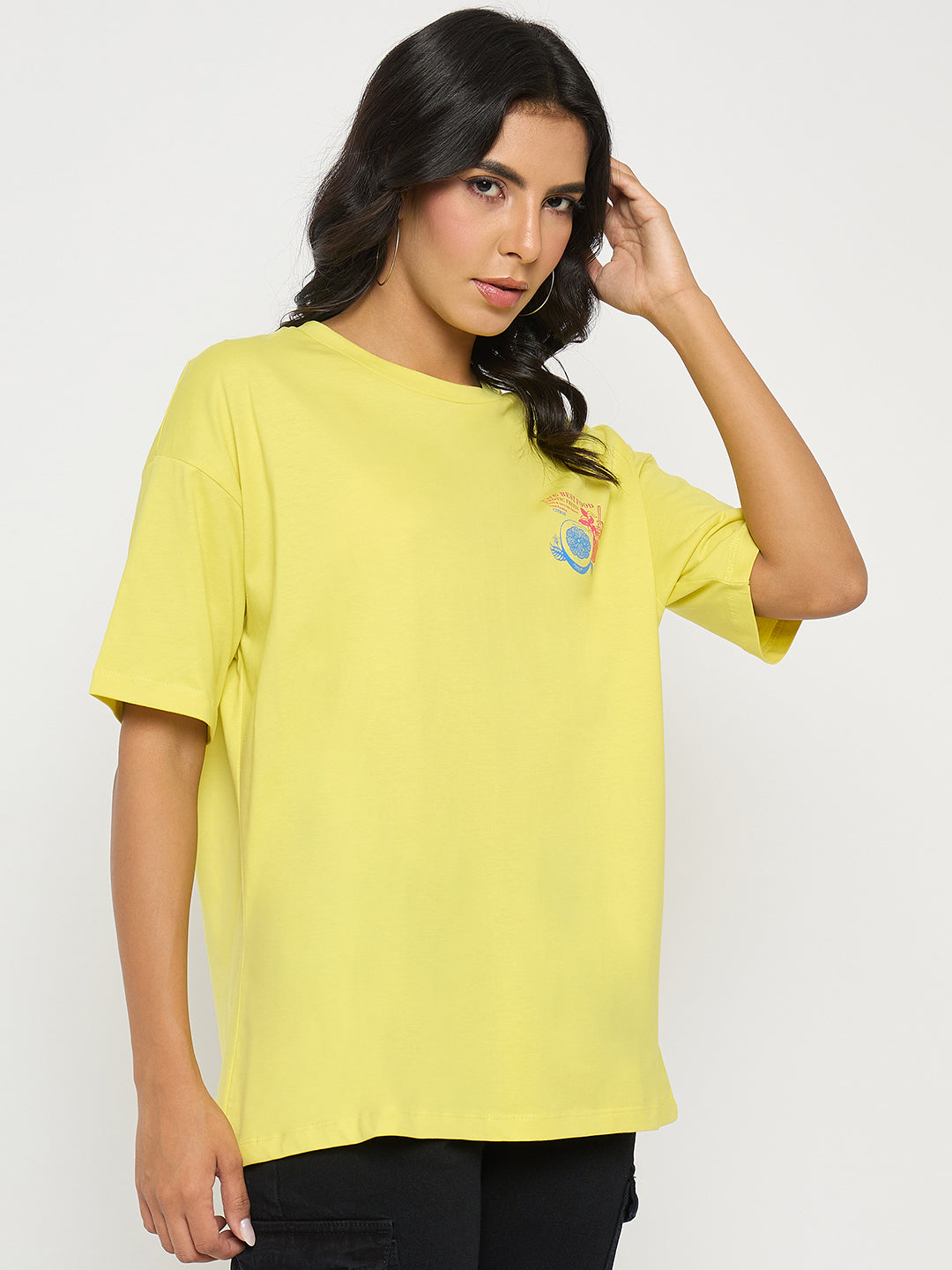 Madame Ladies Western Top H/S M5S11283 044 Yellow