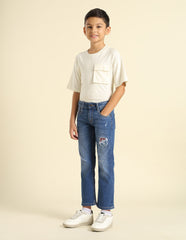 U.S.POLO KIDS BOYS JEANS UKJEN652