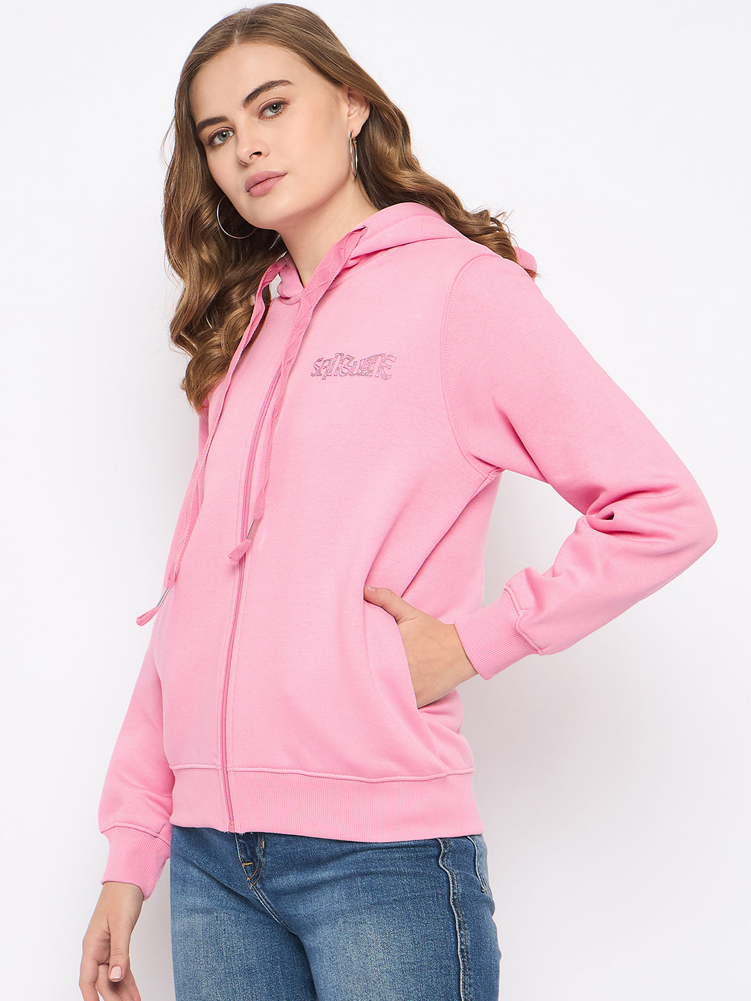 Madame Ladies Western Sweat Shirt M4W22326 031 Pink