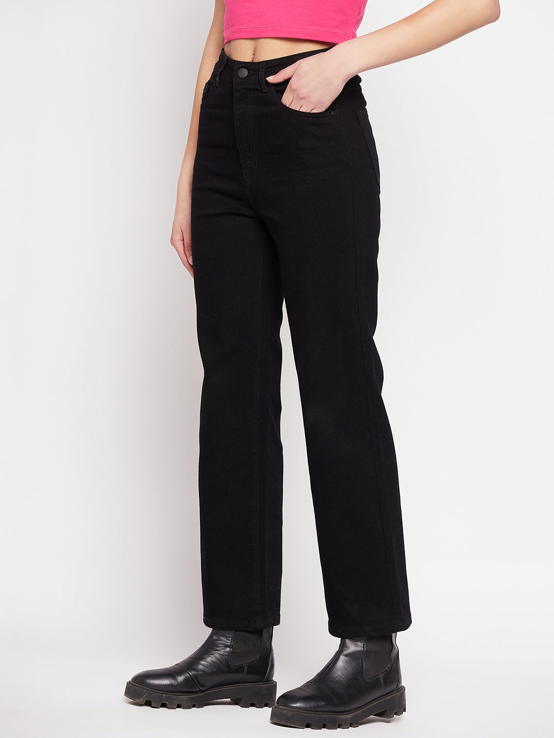 Madame Ladies Western Jeans M3S24115 002 Black