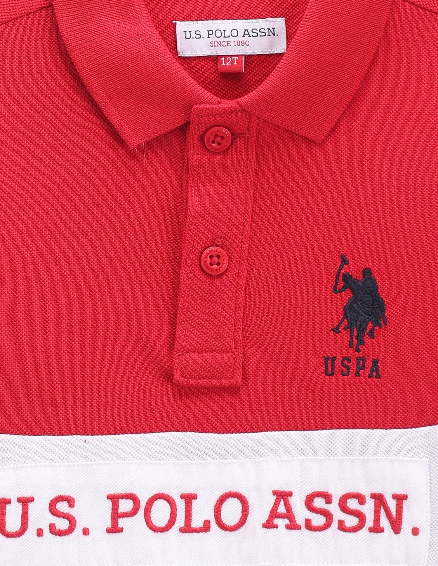 U.S.POLO KIDS BOYS T-SHIRT F/S UKTSH0740