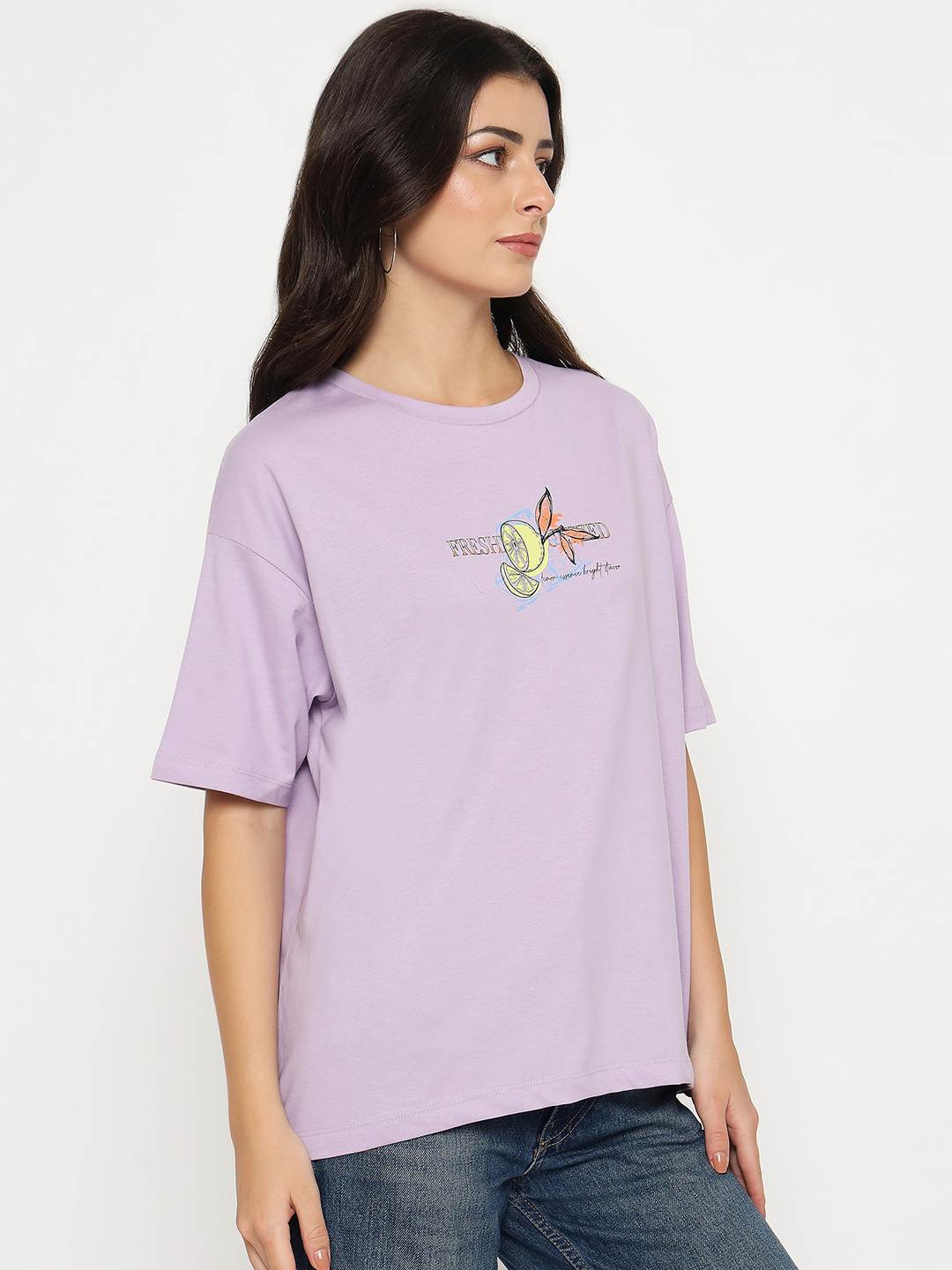 Madame Ladies Western Top H/S M5S11288 223 Lilac