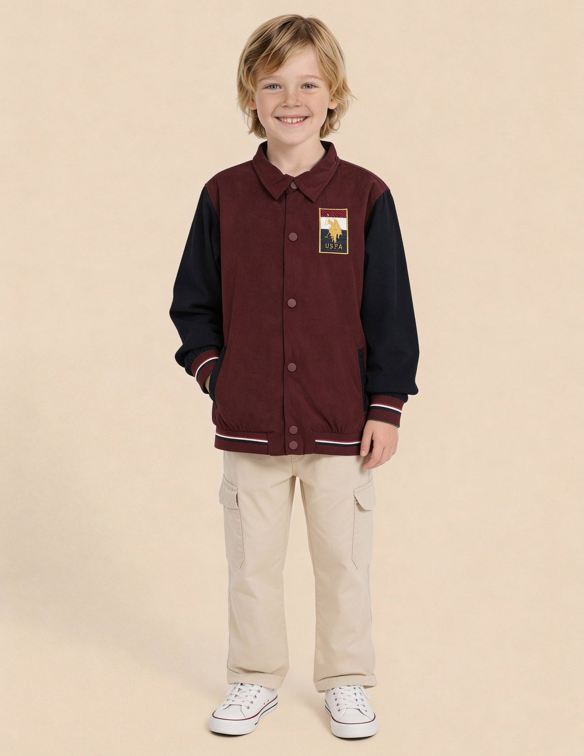 U.S.POLO KIDS BOYS JACKET UKJCK0334