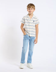 U.S.POLO KIDS BOYS SHIRT H/S UKSHT1372