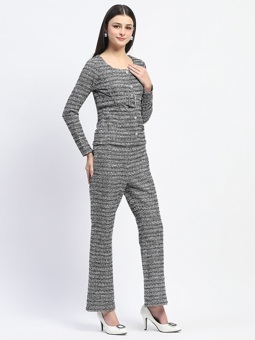 Madame Ladies Western Woolen Dress M4W34043 002 Black