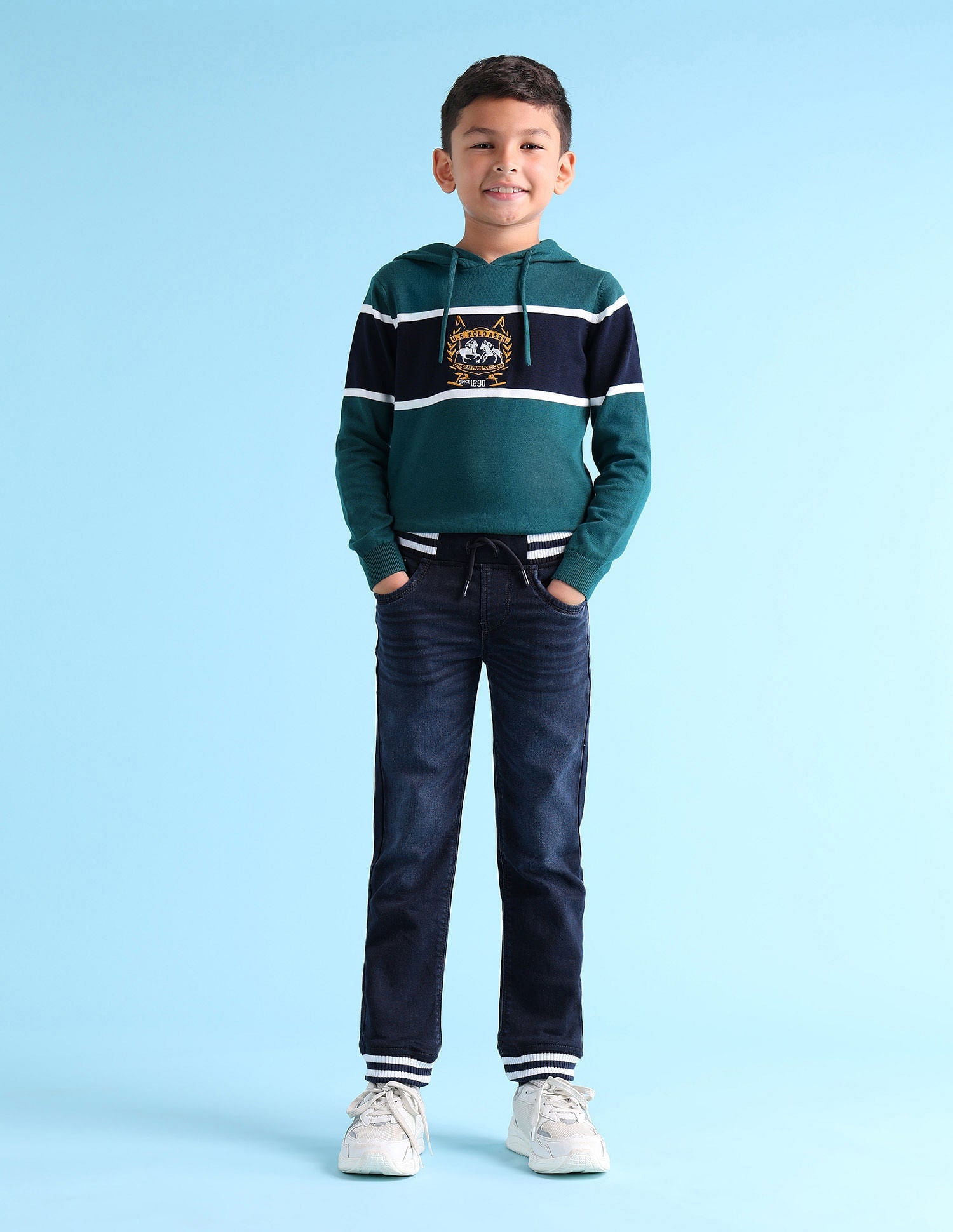 U.S.POLO KIDS BOYS JEANS UKJEN0511