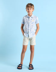 U.S.POLO KIDS BOYS SHIRT H/S UKSHT1332