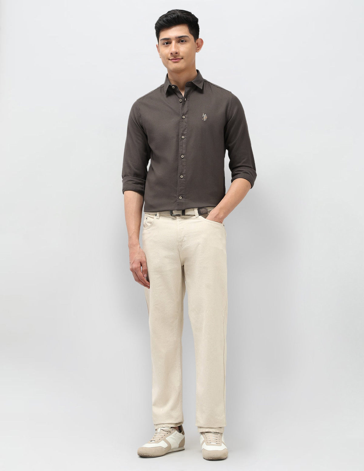 U.S.Polo Mens Casual Shirt F/S Udsht1831 Udsht1831