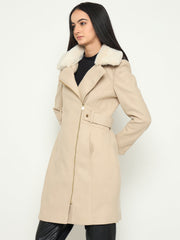 Madame Ladies Western Long Coat M5W20158 1 Off White