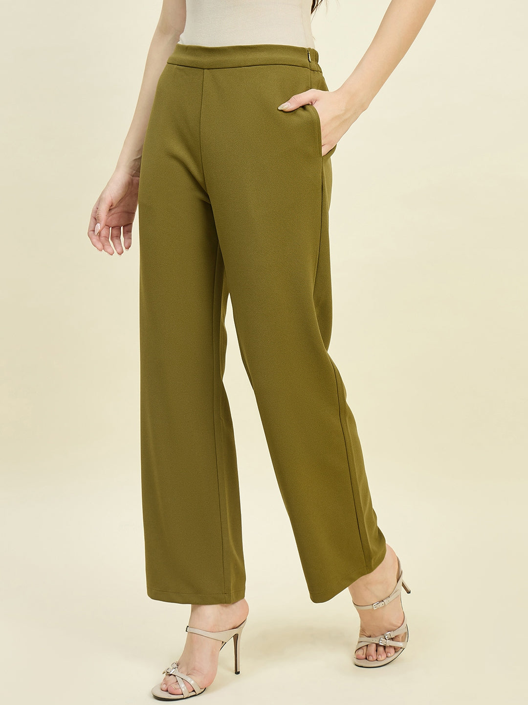 Madame Ladies Western W Cord Set M5W34077B 29 Olive